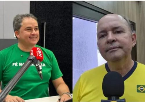 Efraim Filho (PL) e José Carneiro (Novo). (Reprodução)